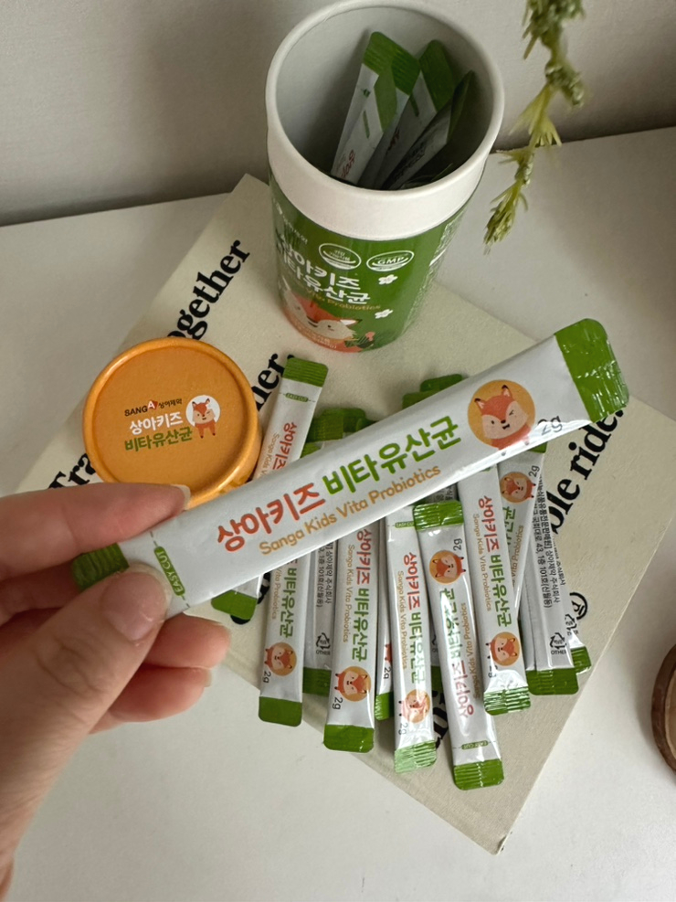 상아제약 상아키즈 맛있는 맛있는 비타 어린이 요구르트맛 키즈유산균