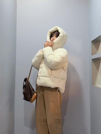아방한 후드 패딩 추천! 리코 오버핏 후드 패딩 점퍼 실물 후기!ㅣ오사와
