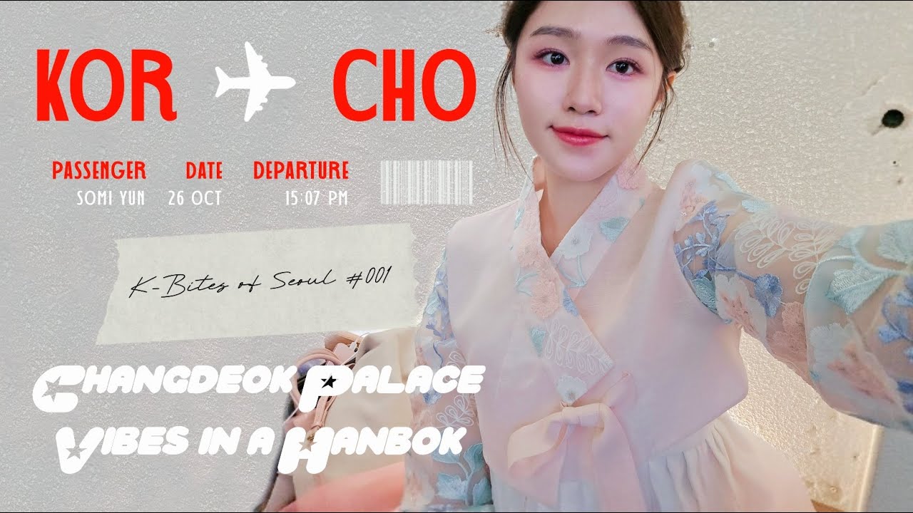 (ENG)[vlog] K-Bites of Seoul #001 | 창덕궁 속 한 떨기 꽃이 되어,,,🌸🤍, 창덕궁 한복 투어, 100년맛집 이문 설렁탕