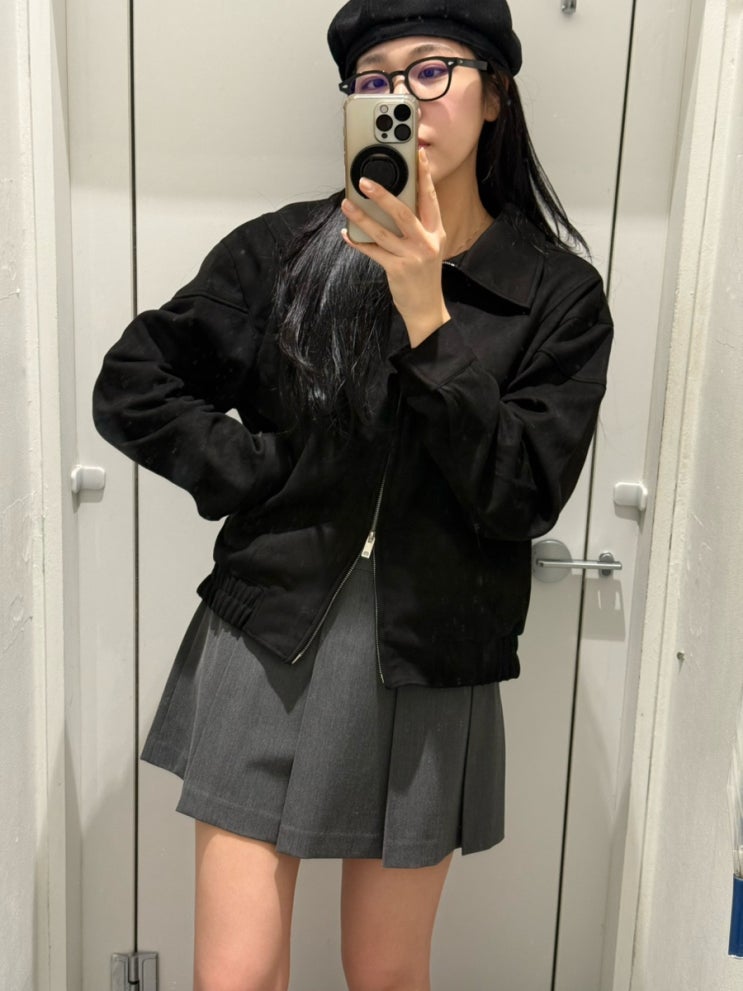 무신사블프세일 아우터추천 스탠다드에러 스웨이드 블루종 자켓
