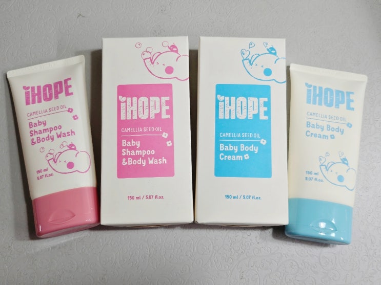 아이홉 어린이샴푸 신생아목욕 무자극 베이비 샴푸 앤 바디워시 & 바디크림