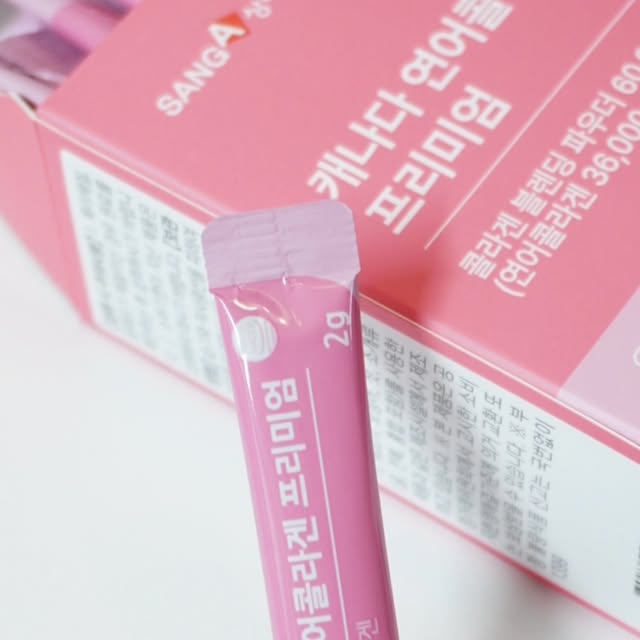 은정♡ on Instagram: "#광고
나이를 한살한살 먹을수록 콜라겐이 감소해서
꼭 챙겨야 한다는데 아무거나 챙길 순 없잖아요^^
어제 비행기 타기전에 공항에서도 콜라겐 챙기기😍
그래서 100% 캐나다산 단일 어종 연어 콜라겐
상아제약 캐나다 연어 콜라겐 프리미엄을 만나보았지요~
초저분자 연어 콜라겐이 1,000mg 그리고
1포 투입 함량 기준 저분자 콜라겐이 500Da 이하!
글루타치온, 비타민c, 알로에, 히알루론산, 비타민b, 자일리톨까지
부원료까지 꼼꼼하게 따진 상콤한 레몬맛의 콜라겐이에요:)
.
#상아제약 #콜라겐 #콜라겐추천 #연어콜라겐 #단일어종콜라겐 #캐나다연어콜라겐프리미엄"