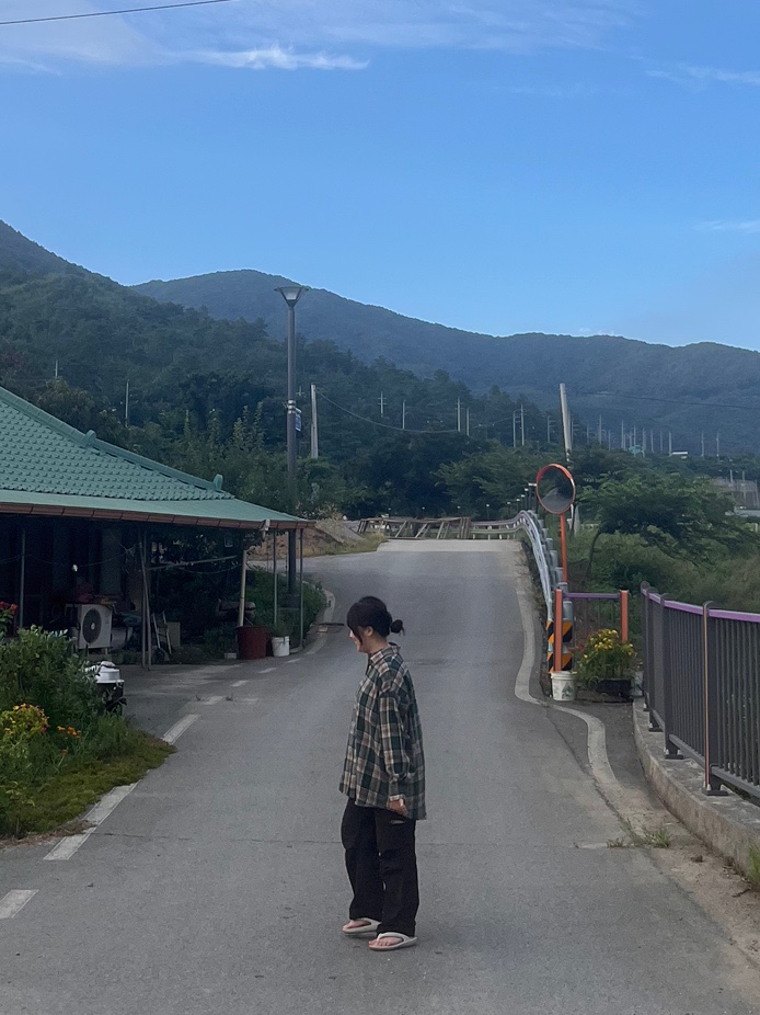 [스탠다드에러] 87-STAN074 빈티지 팜트리 오버핏 긴팔 체크 셔츠 그린 후기