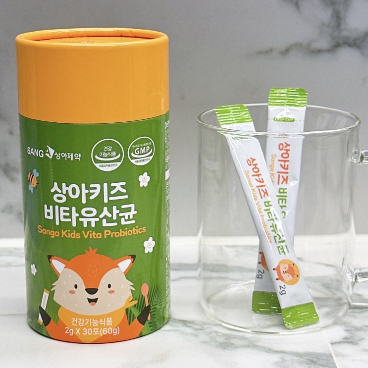 어린이유산균 상아제약 맛있는 키즈유산균