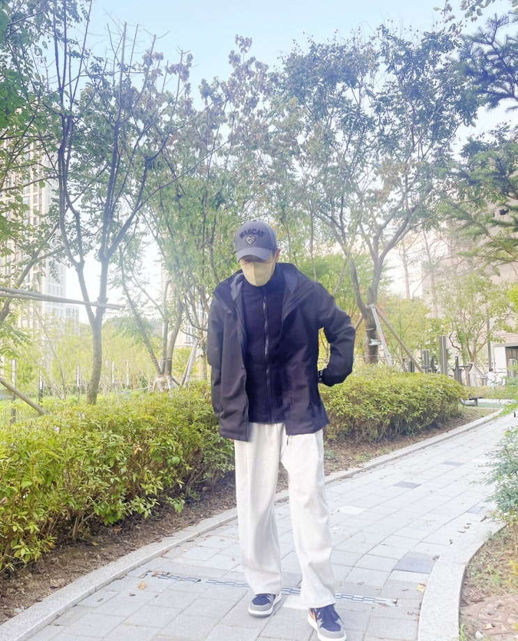 제이패커스 남자 바람막이 2in1 남자후드자켓