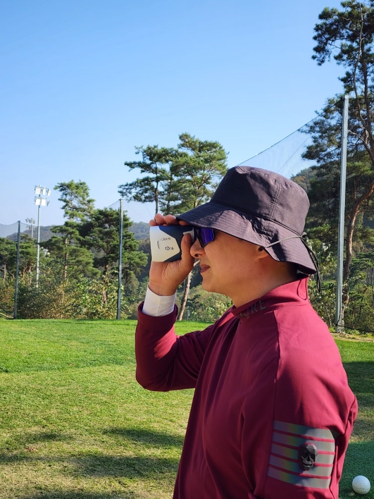 가성비 골프 거리측정기 추천 AOFAR GX6 버디도우미 물건이네.
