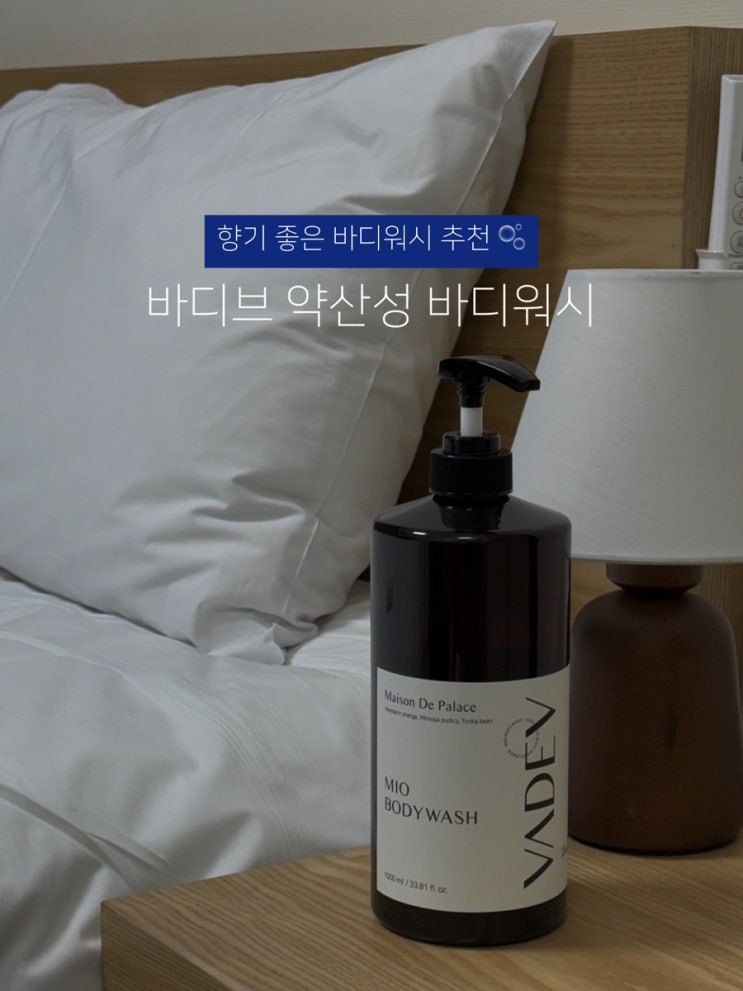 향기 좋은 바디워시 추천 가드름 관리 바디브 약산성 대용량 바디워시 VADEV