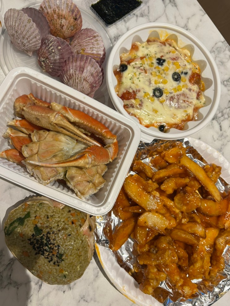강릉 맛집 I 포장 맛집 추천 "육영탕수육" & "싱싱하게" 내돈내산 후기