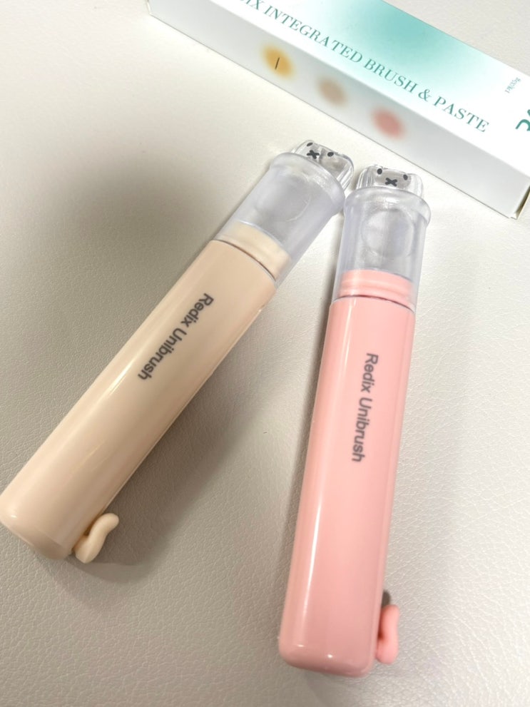 간편한 일체형칫솔 직장인필수템 레딕스유니브러시
