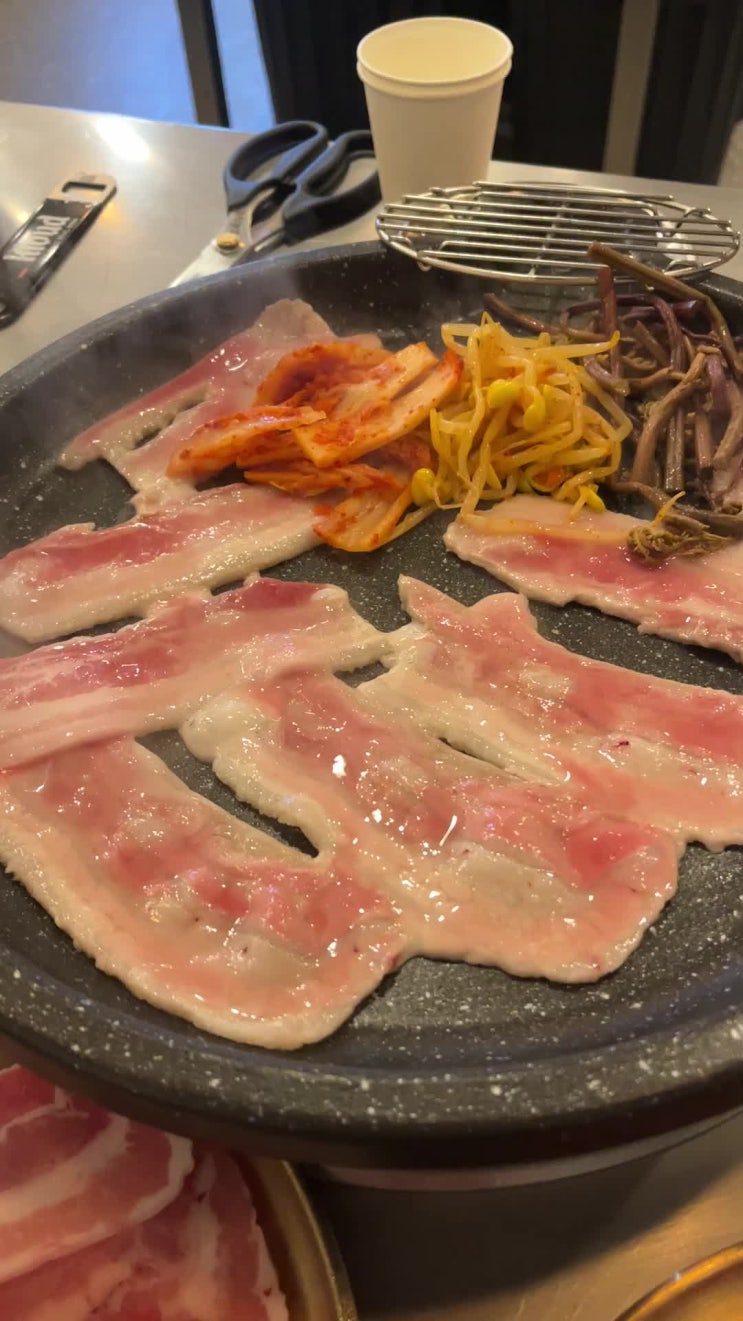 상동역 냉삼, 사장님 철학과 연구가 담긴 신중동 냉삼집 2호점