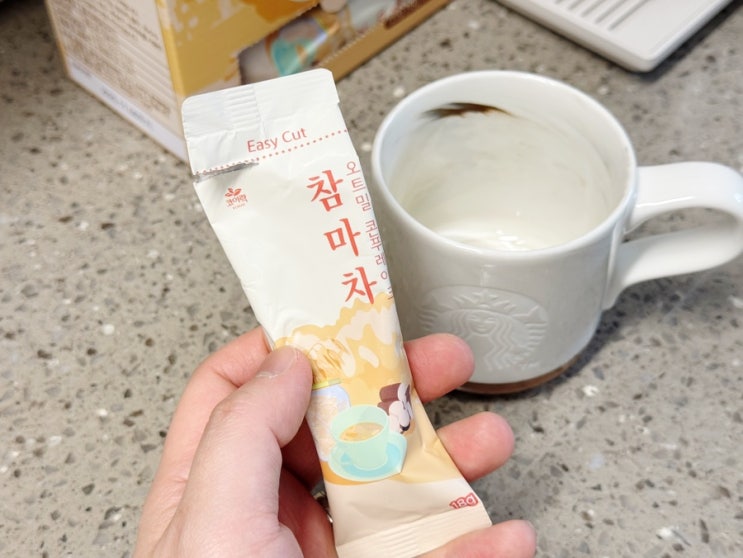 저칼로리 건강한 아침대용 다이어트식단 빛나는식탁 오트밀 참마차