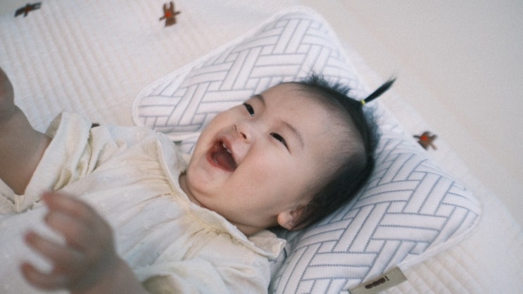 아이누오 아기 여름 베개 /아기베개/ 출산선물/ 50일아기선물