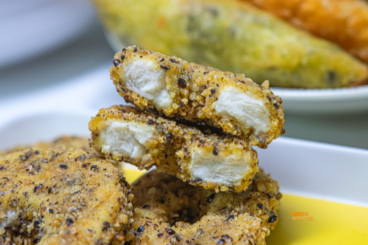 하림 도넛치킨 아이들 간식으로도 좋은 떡볶이 꿀조합 신메뉴