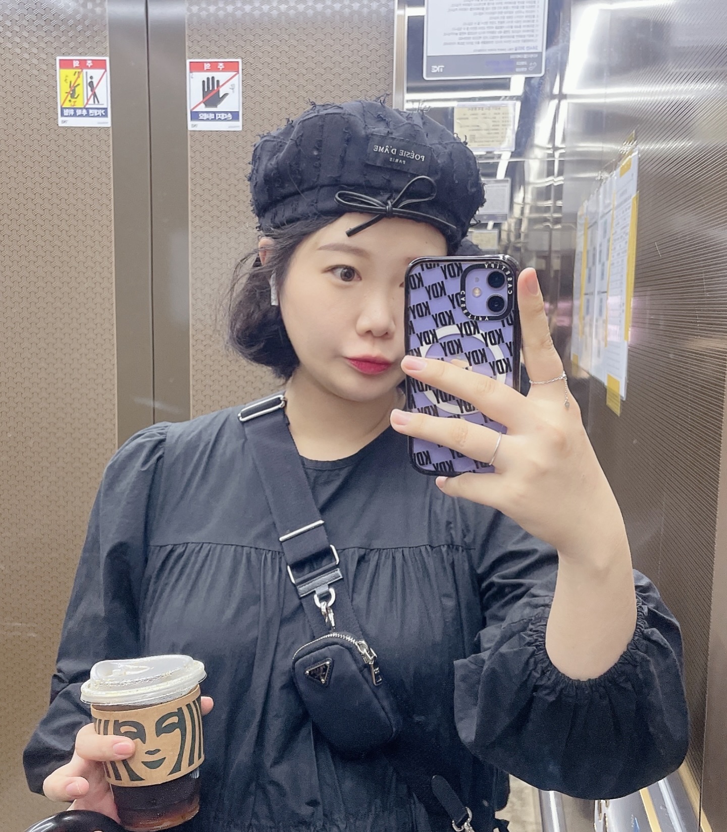 〰️
인생 참 다이나믹해? 😆 
오랜만의 #거셀 
거울도 보기 싫었는디 모자 덕분에 기분전환했던날 💗
스벅커피 쿠폰으로 받은건데 한입먹고 버려짐..🫠