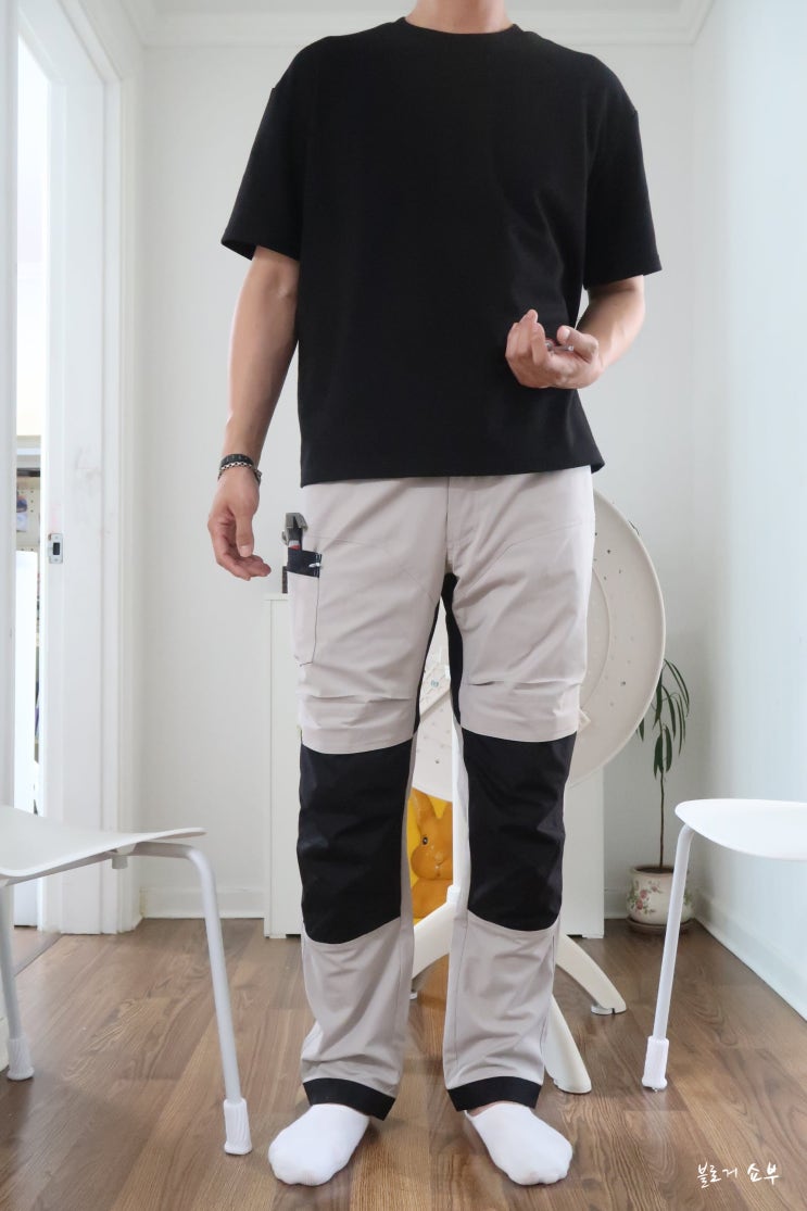 데어바이 워크팬츠 스타일나는 편안한 작업복