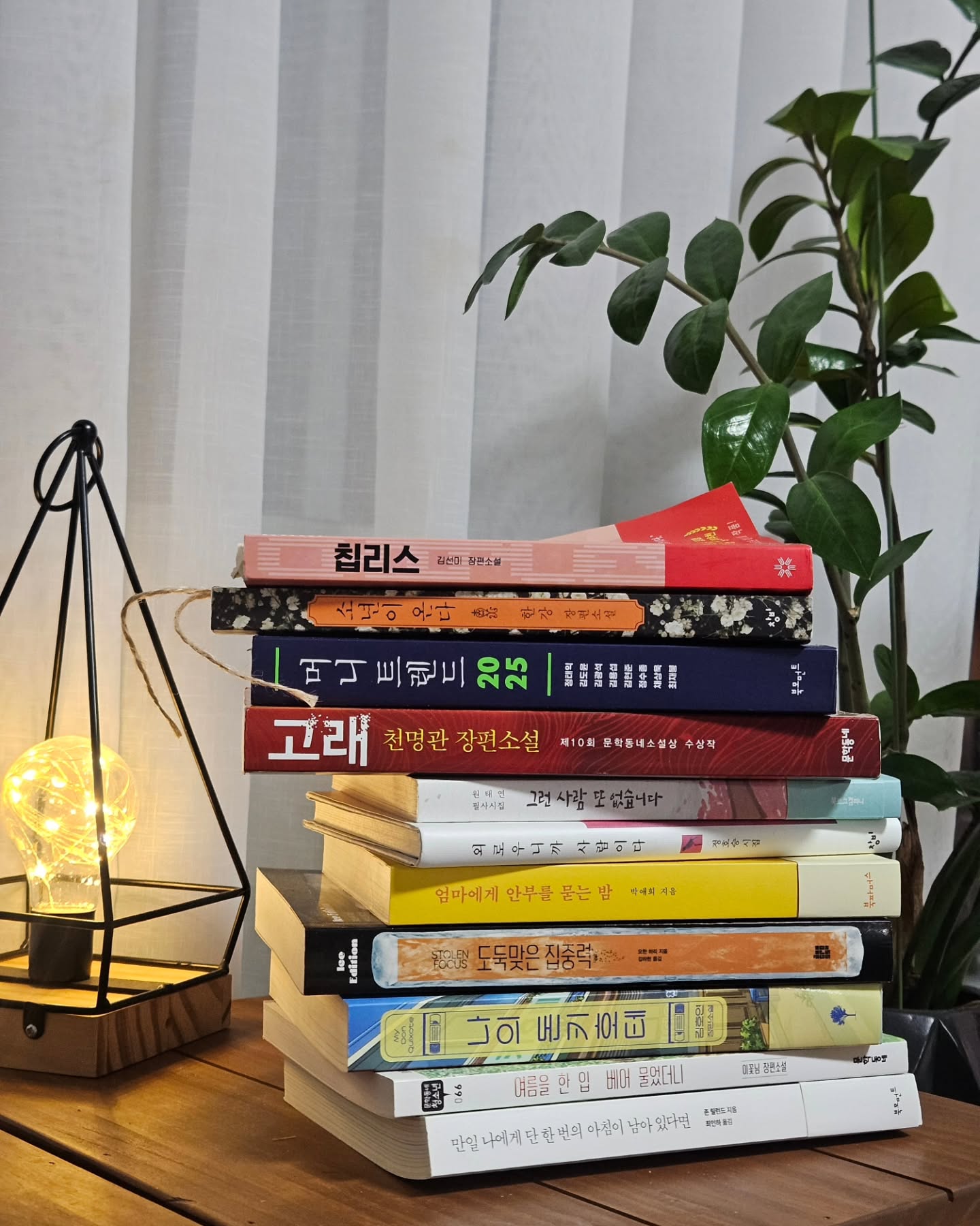 2024독서목록 📖📚

종이책+윌라오디오북까지
반도 못읽은 책들도 많지만
나름 열심히 읽었네요

2025년은🐉
자기계발을 위해
시간을 조금 더 써보기로..

중간에 멈춘 운동🏊‍♀️과
자격증 공부📖🤓까지
열심히 끝까지 해내길..!!

#독서 #독서목록 #책추천
#새해결심 #새해다짐 #새해목표