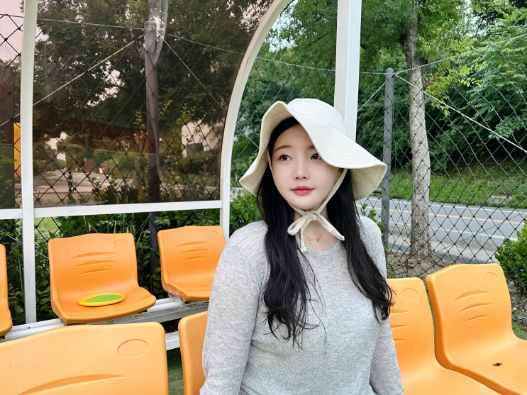 여름모자 추천 바잘 VA 커브드 스터드 빅 바이저 버킷햇 어떤 ootd에도 찰떡