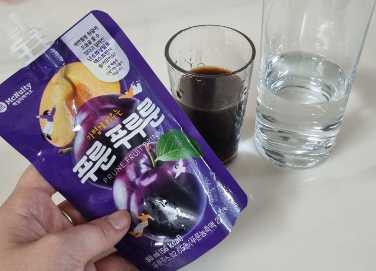 변비에 좋은 음식 맥널티바이오 푸룬푸루룬 먹는법 솔직후기