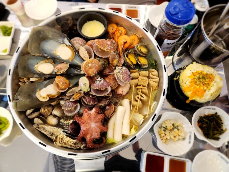 사당역맛집 갯벌의조개 사당역 모임에는 조개전골 해산물 대폭발