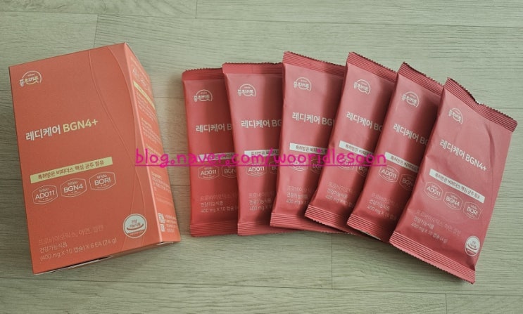 좋은버릇 레디케어 BGN4+ 비피더스 유산균 재구매후기!