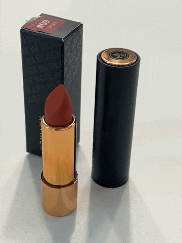 보송한 매트 립 추천 💋 나틴다 아트 인 블랙 립스틱 다크인로즈 리뷰!