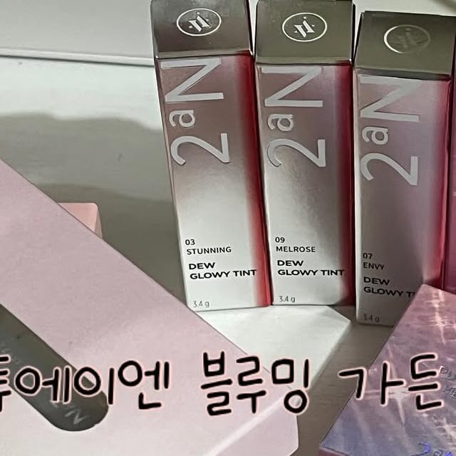 @sunny_toki_ on Instagram: "투에이엔 블루밍 가든 컬랙션! 듀얼 치크로 색상을 3가지로 가져갈 수있어서 너무 합리적이고 팔레트에 무려 색이 6가지!! 발색도 좋고 가성비도 좋은 투에이엔✌️#광
