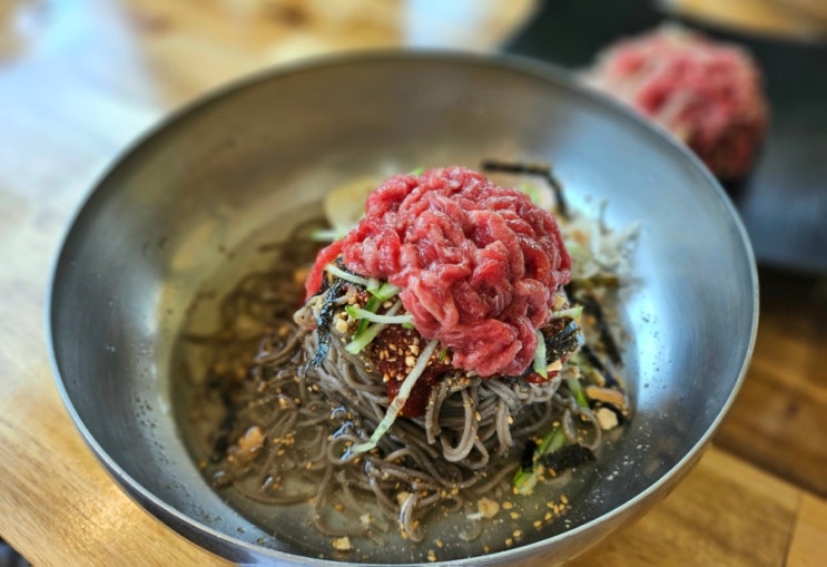 횡성 맛집 조가네 호수길 근처 한우 막국수 육회 추천