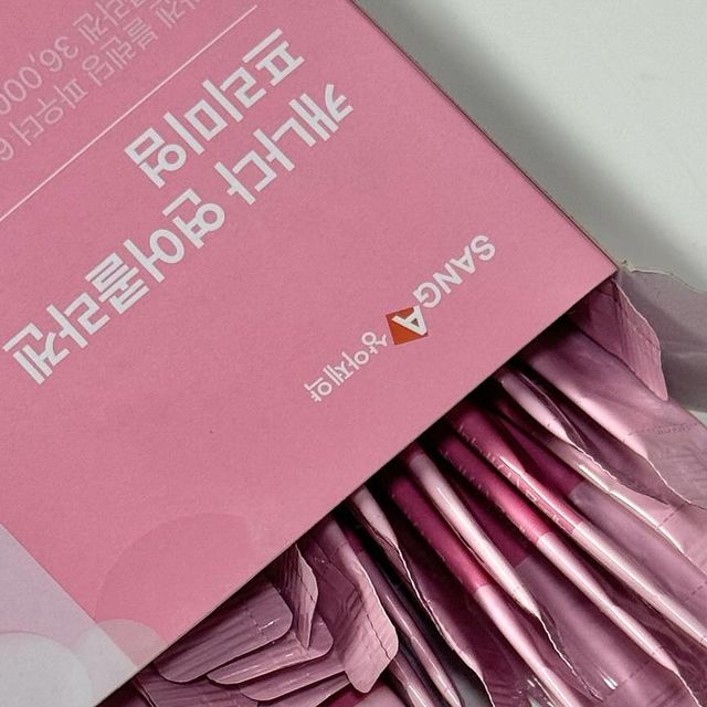 🫶강이와여니의 신혼쀼의세계🫶 on Instagram: "#협찬 #광고 [상아제약-캐나다연어콜라겐] @sanga_pharm ��굳이 피부과에 가지 않고도, 집에서 높은 퀄리티의 관리와 치료를 동시에 가능 하게