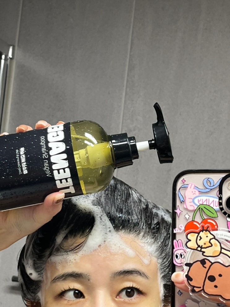 청소년샴푸로 딱인 'OURCHEMI 청소년 샴푸 틴에이저 비건 샴푸 700mL'