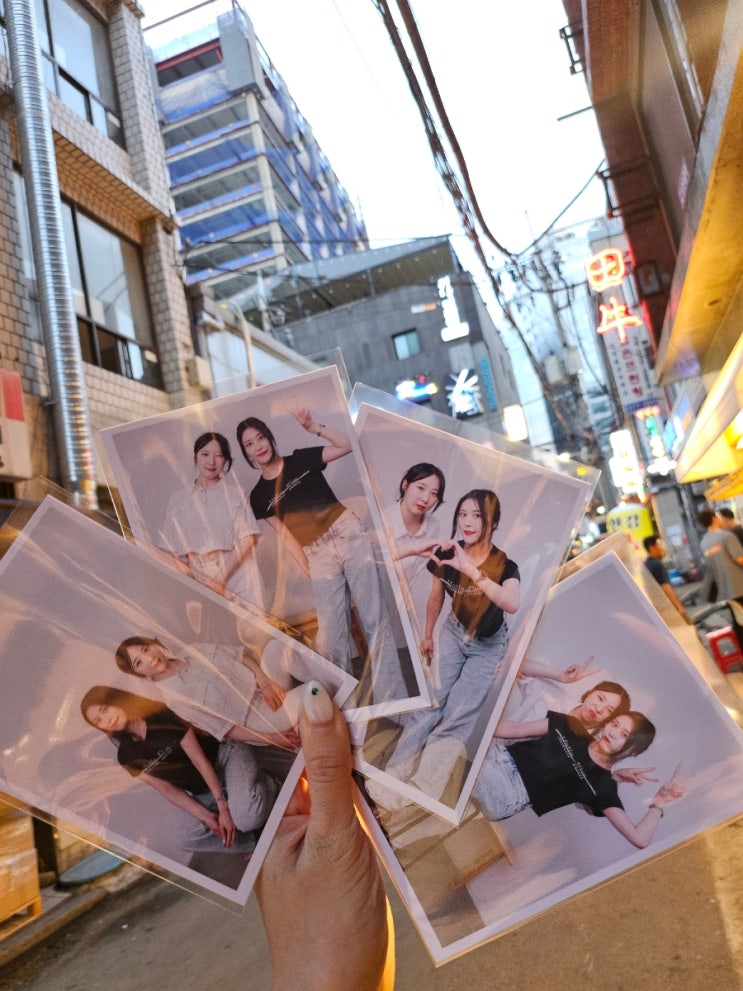 (모먼트을지/을지로셀프사진관) 힙지로에서 자매데이트 완벽 추억 남길 수 있는 곳
