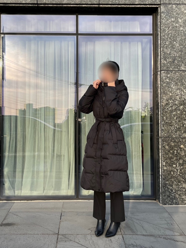 더웨이나인 여자 오리털 덕다운 롱패딩 라비 후기