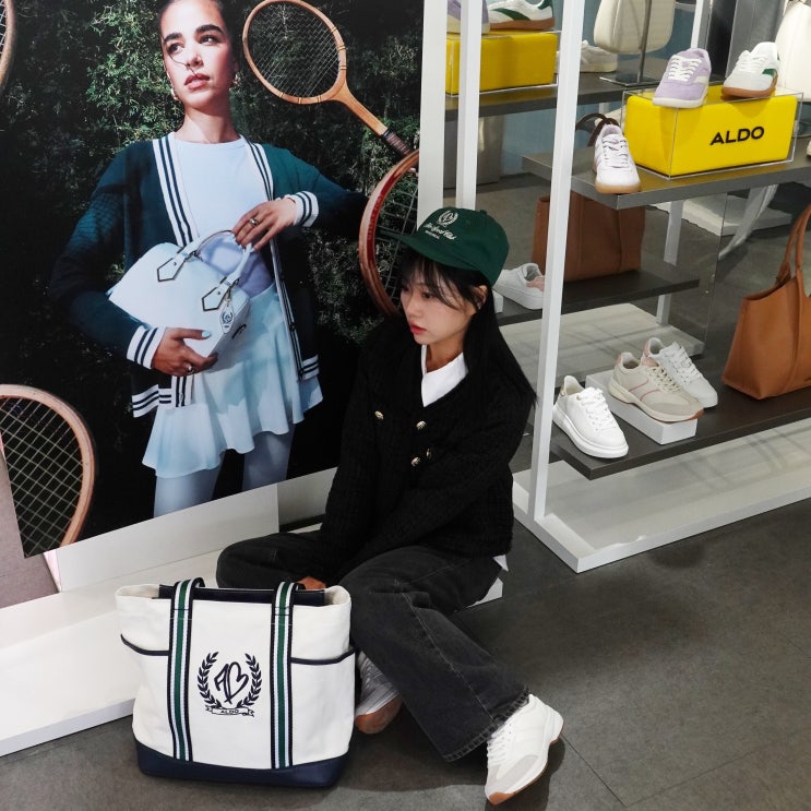 ALDO 한남 팝업스토어 알도 스포츠 클럽 컬렉션 트렌디함 가득