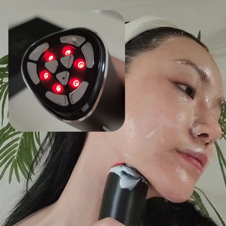 고주파 마사지기 이중턱 탄력 관리 리프팅 뷰티디바이스 이로셀 써마랩