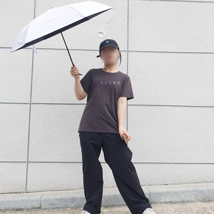 암막 양산 추천 크로커다일 3단 온 포인트 우양산