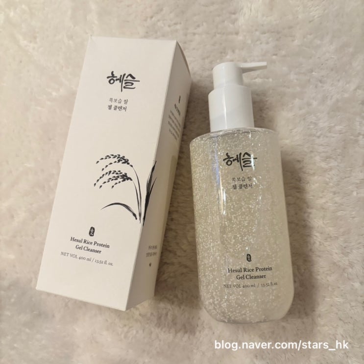 효소세안제 헤슬 쏙보습 쌀 젤 클렌저