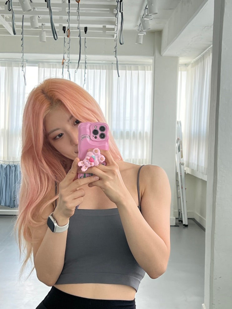 새치염색 탈색머리 3in1샴푸로 간단하게 로즈골드 케라컬러 추천