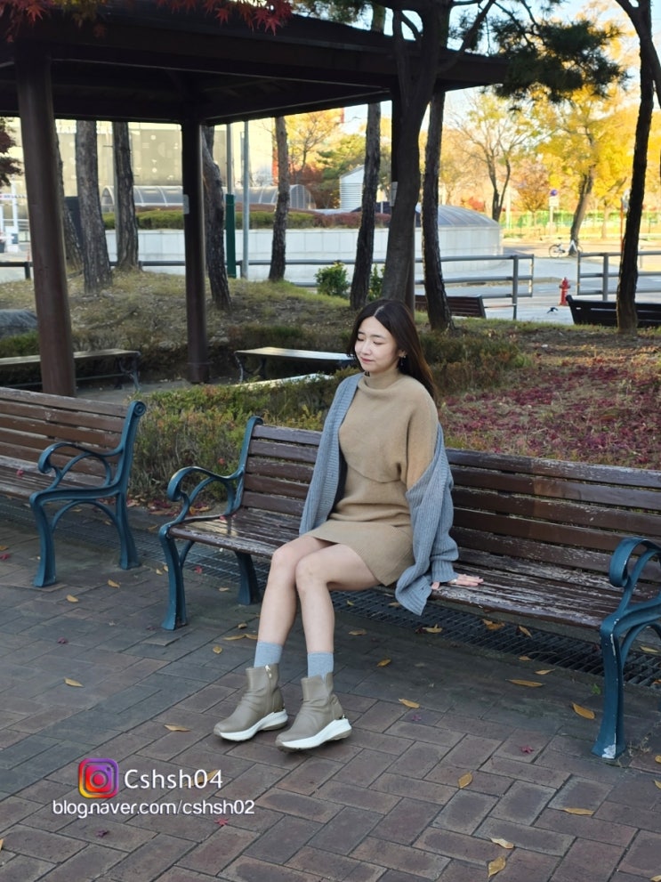 타린로즈 앵클부츠 코디 추천 키높이부츠 발편한 3만보 신발