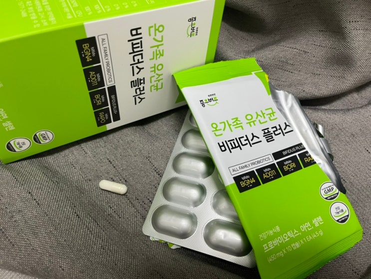 프로바이오틱스 좋은버릇 온가족유산균 비피더스 플러스