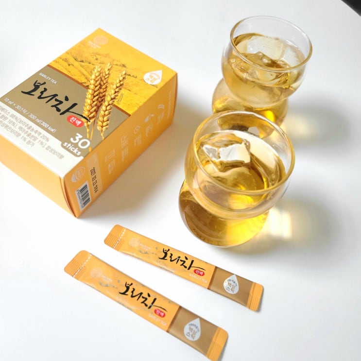 액상차로 간편하게 즐기는 보리차원액 '맥널티 티브루 보리차 진액'