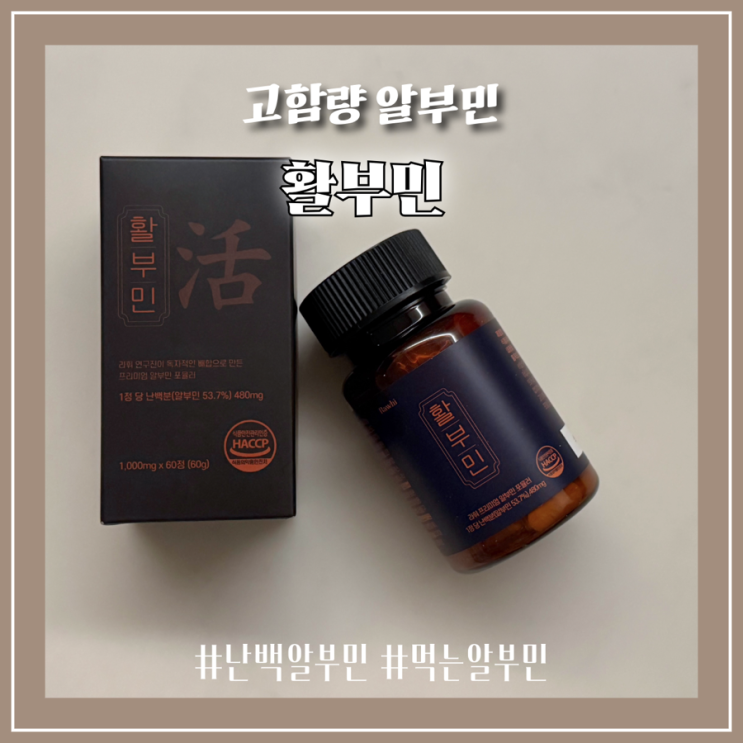 순수 고단백 고함량 알부민 추천_라휘 난백 단백질 보충제 활부민
