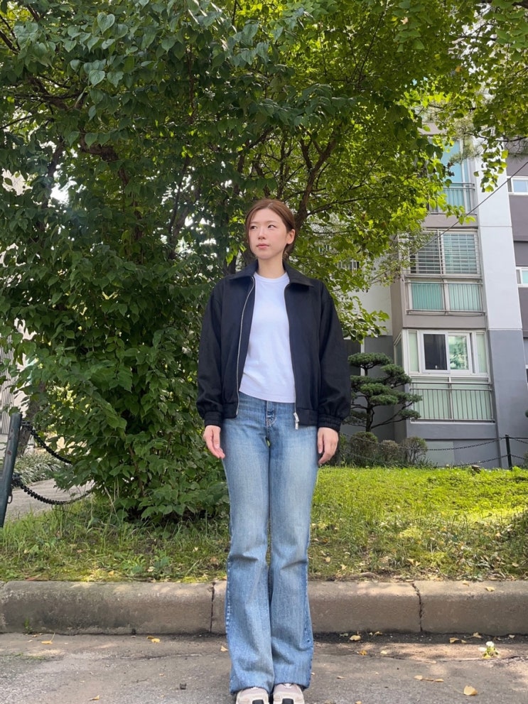 가을 블랙 스웨이드 자켓 "비바브라운" 착용후기