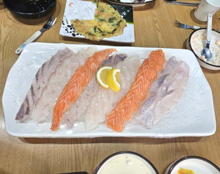 초월읍횟집 고등어뱅크 수산시장직판장 회맛집