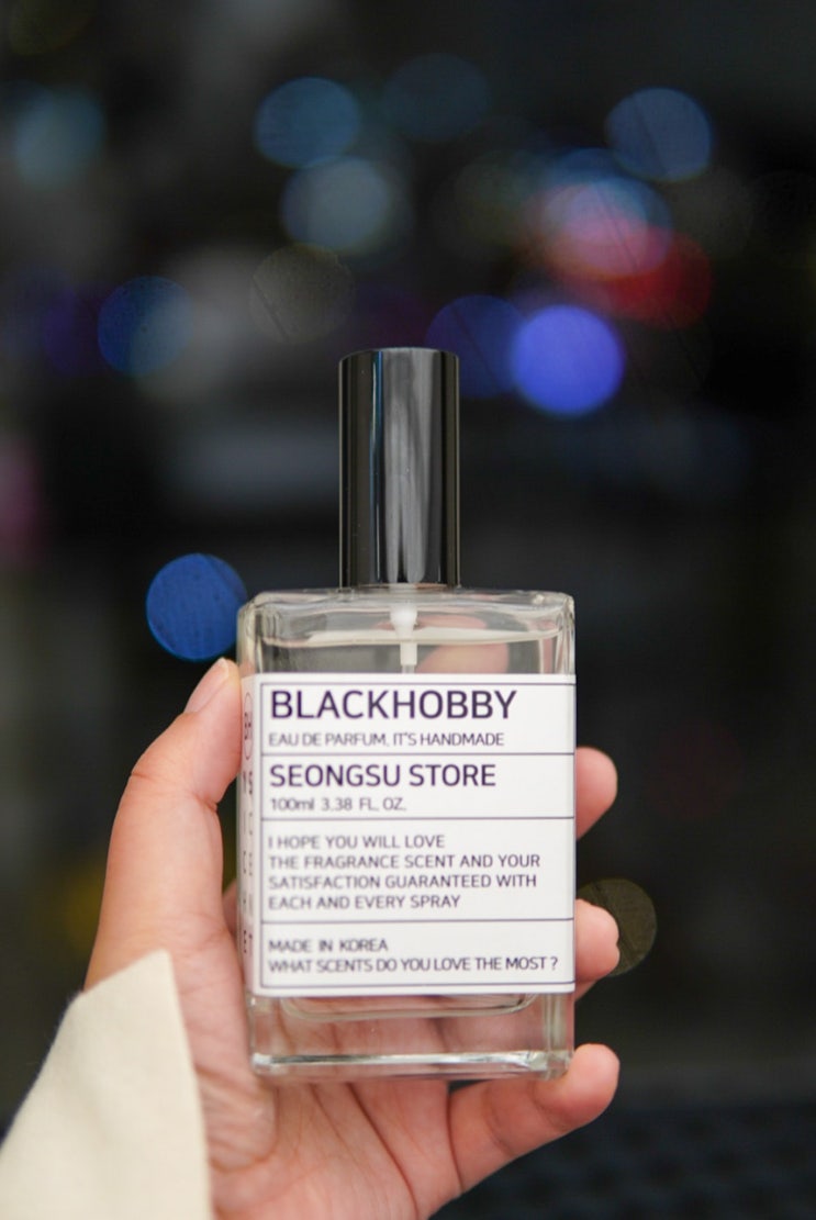 블랙하비 드레스 퍼퓸 - 힙한 성수역 매장향, 성수스토어 100ml(시트러스 향수 대용량 찾으시는 분께 추천!)