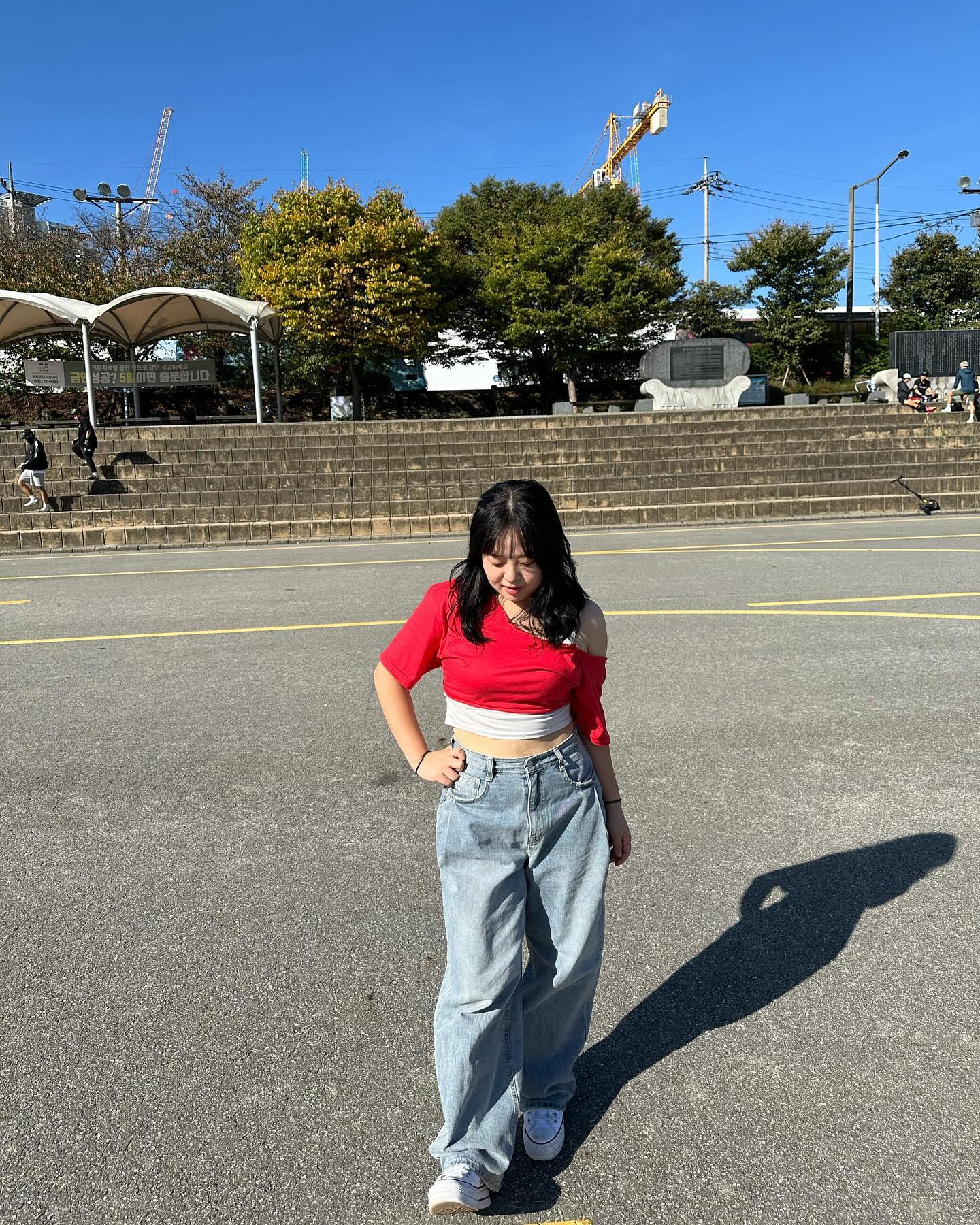 슈퍼소늭~ 
-
-
-
-
-
-
#슈퍼소닉 #프로미스나인 #청주 #무심천 #촬영 #하늘 #날씨 #조타