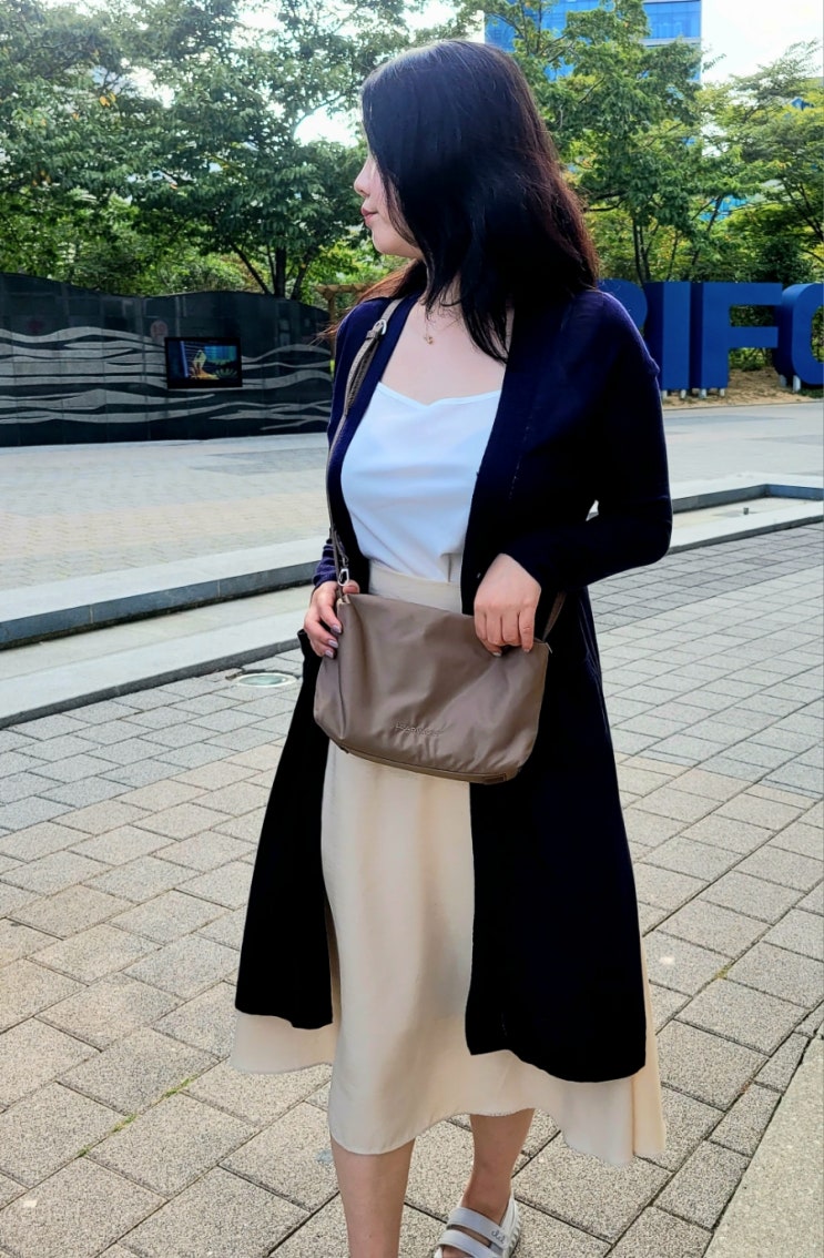 리드볼트스퀘어백 오염걱정없는 나일론백 안전한 해외여행 가방
