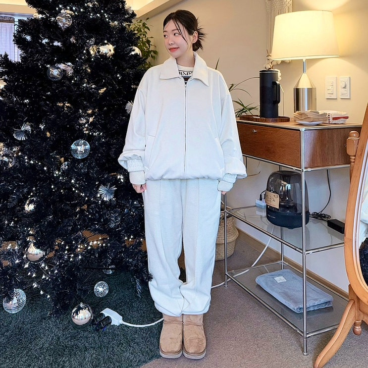 스탠다드에러 블루종 스웨이드 자켓 코디 ft 데일리룩