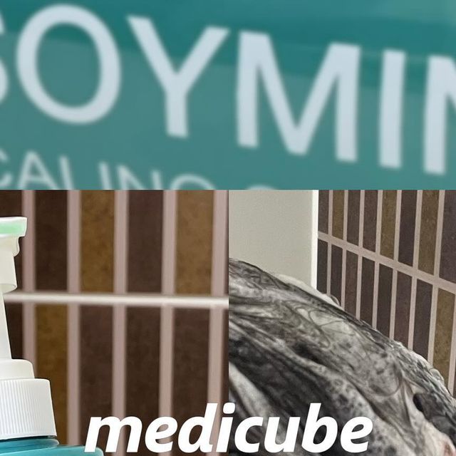 슬슬︎ on Instagram: "#광고 @medicube_korea 메디큐브 소이민트 스케일링 샴푸🍀🌈 메디큐브 신제품 출시! 비듬과 가려움증 지루성 두피 고민이 있으신 분들께 추천드리는 메디큐브 소이민트 스