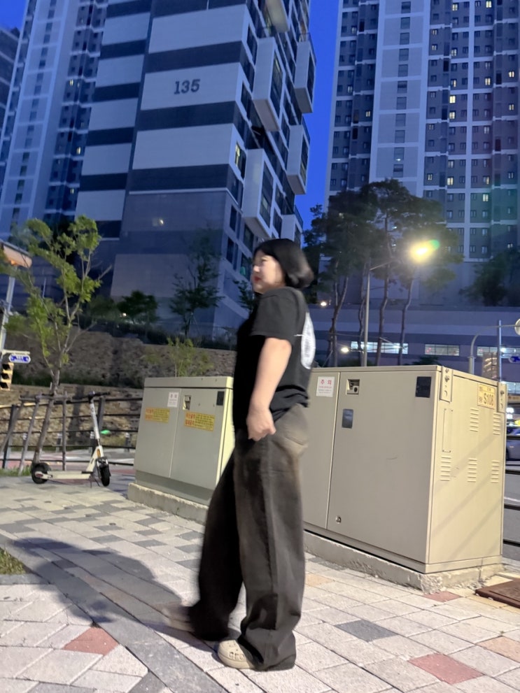 스탠다드에러/캣샌드 워싱와이드데님팬츠