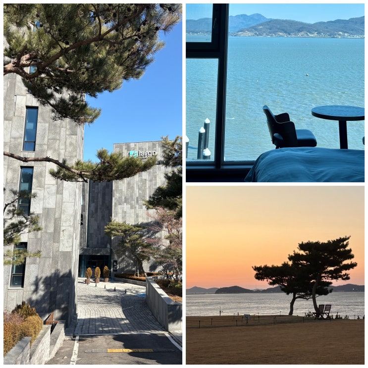 인천 강화도펜션 라르고빌리조트 오션뷰 스위트룸, 조식, 바베큐