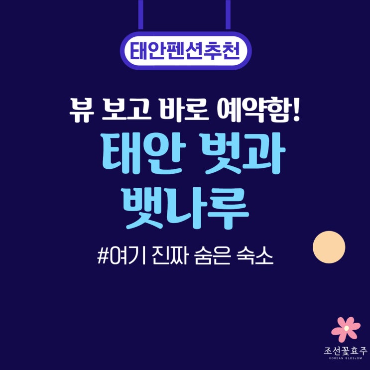 태안 펜션 추천, 직접 다녀온 ‘ 태안 벗과 뱃나루’ 솔직후기 (가성비+뷰 둘 다 잡은 숙소)